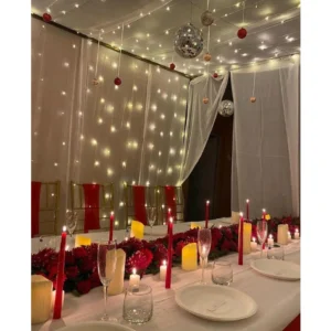 Crimson Glow Soirée